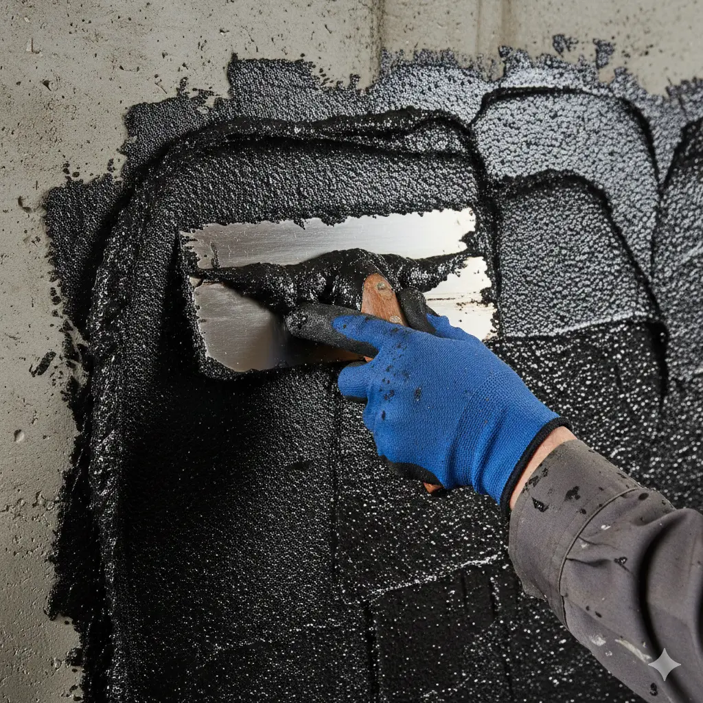 1K Thick Bitumen Coating 4